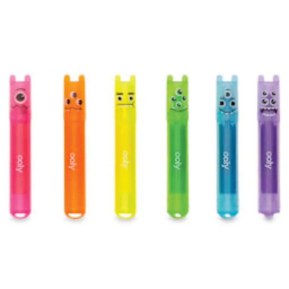 Ooly Mini Monster Scented Highlighters - Set of 6